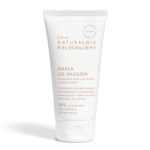 Zdjęcie produktu - ZIAJA naturalnie pielęgnujemy - Maska do włos&oacute;w, 150ml