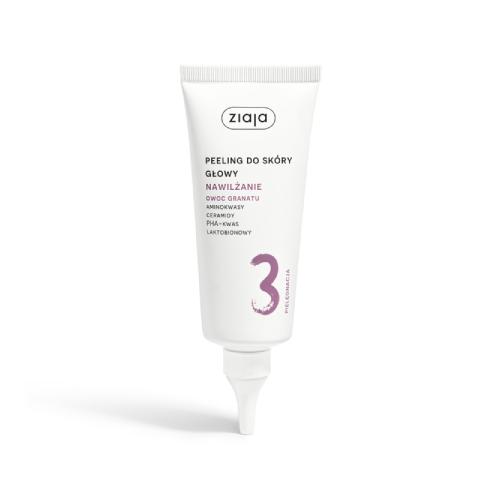 Zdjęcie produktu - ZIAJA OWOC GRANATU Nawilżenie Peeling do sk&oacute;ry głowy, 100ml