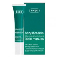 Zdjęcie produktu - ZIAJA OCZYSZCZANIE LIŚCIE MANUKA Reduktor zmian potrądzikowych, 15 ml
