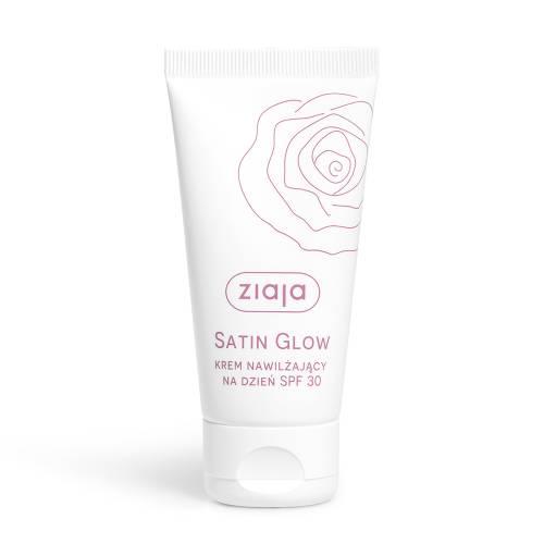 Zdjęcie produktu - Ziaja Satin Glow Krem nawilżający na dzień SPF30, 50 ml