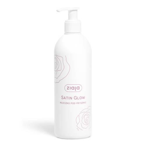 Zdjęcie produktu - Ziaja Satin Glow Mleczko pod prysznic, 390 ml