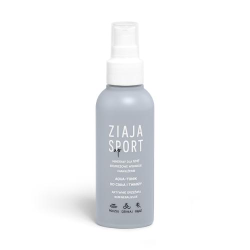 Zdjęcie produktu - Ziaja Sport Aqua-Tonik do ciała i twarzy, 120 ml
