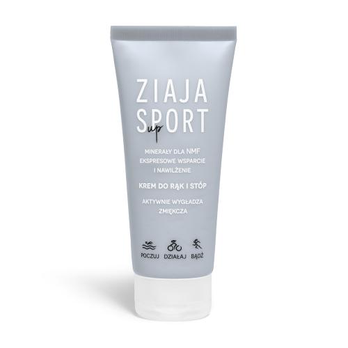 Zdjęcie produktu - Ziaja Sport Krem do rąk i st&oacute;p, 100 ml