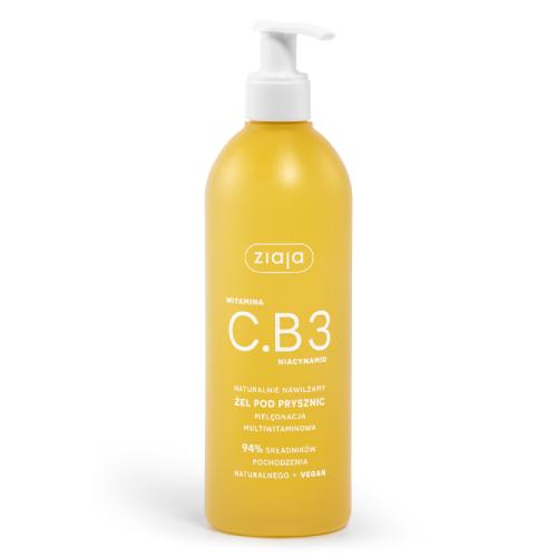Zdjęcie produktu - Ziaja Witamina C.B3 Niacynamid Żel pod prysznic, 400 ml