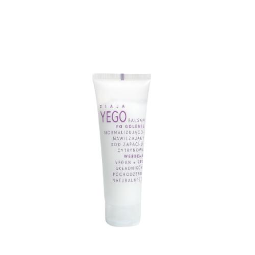 Zdjęcie produktu - ZIAJA YEGO Balsam po goleniu normalizująco - nawilżający cytrynowa werbena, 80ml