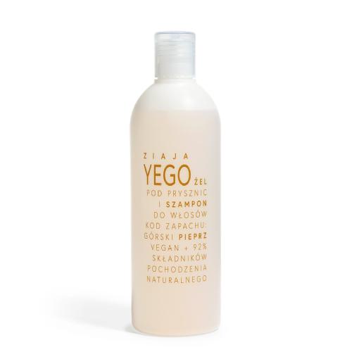 Zdjęcie produktu - ZIAJA YEGO Żel i szampon g&oacute;rski pieprz, 400ml