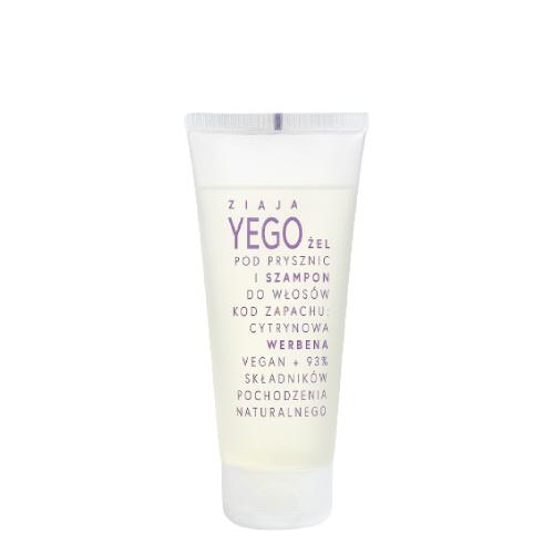 Zdjęcie produktu - ZIAJA YEGO Żel pod prysznic i szampon do włos&oacute;w werbena, 200ml