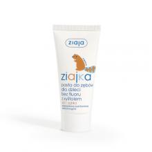 Zdjęcie produktu - ZIAJA ZIAJKA Pasta do zęb&oacute;w bez fluoru z xylitolem (b&oacute;br), 50 ml