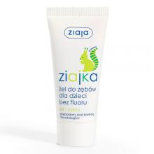 Zdjęcie produktu - ZIAJA ZIAJKA Żel do zęb&oacute;w dla dzieci bez fluoru (wiewi&oacute;rka), 50ml