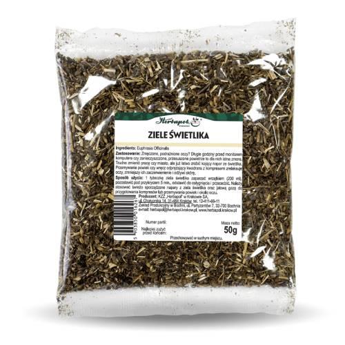 Zdjęcie produktu - Ziele Świetlika, 50 g - do pielęgnacji oczu