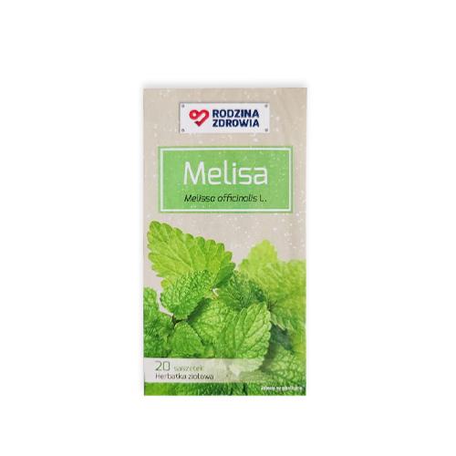 Zdjęcie produktu - Rodzina Zdrowia Melisa Herbatka ziołowa, 20 saszetek