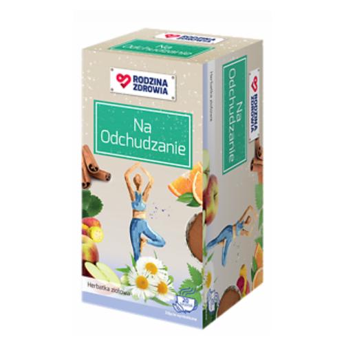 Zdjęcie produktu - Rodzina Zdrowia Na Odchudzanie Herbatka ziołowa, 20sasz.