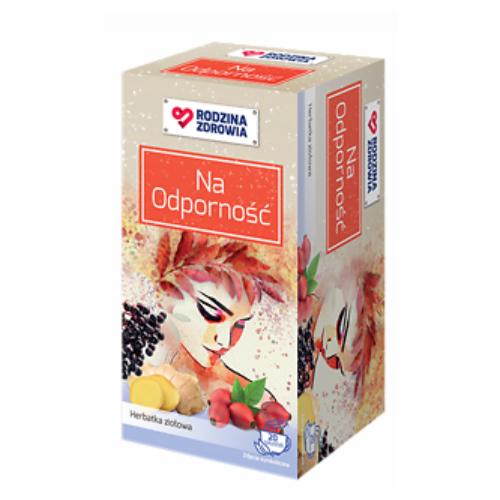 Zdjęcie produktu - Rodzina Zdrowia Na Odporność Herbatka ziołowa, 20sasz.