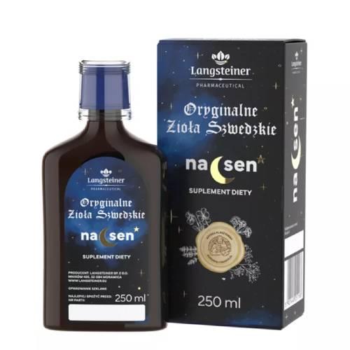 Zdjęcie produktu - Langsteiner Oryginalne Zioła Szwedzkie na sen, 250ml