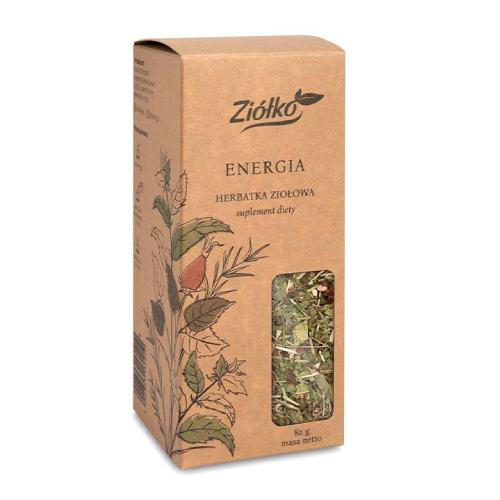 Zdjęcie produktu - Zi&oacute;łko Energia Herbatka ziołowa, 80 g