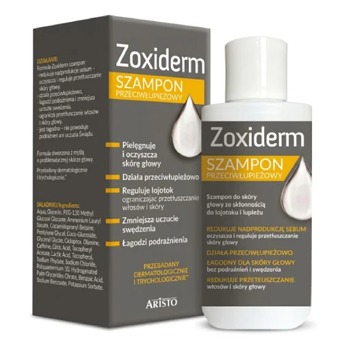 Zdjęcie produktu - Zoxiderm Szampon przeciwłupieżowy, 150 ml