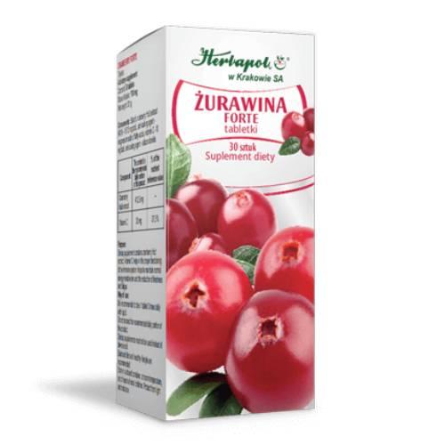 Zdjęcie produktu - Żurawina Forte, 30 tabl.