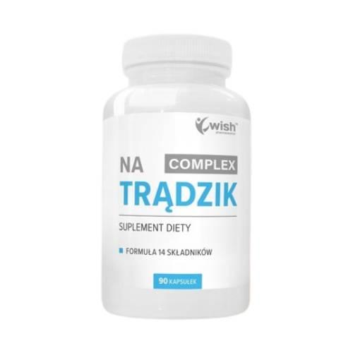 Miniaturka artykułu - Wish Na Trądzik Complex, 90 kaps. - suplement diety