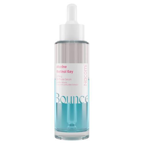 Miniaturka artykułu - Nacomi Bounce Marine Retinol Key Lifting Bi-Phase Dwufazowe serum liftingujące do twarzy z retinolem, 40 ml