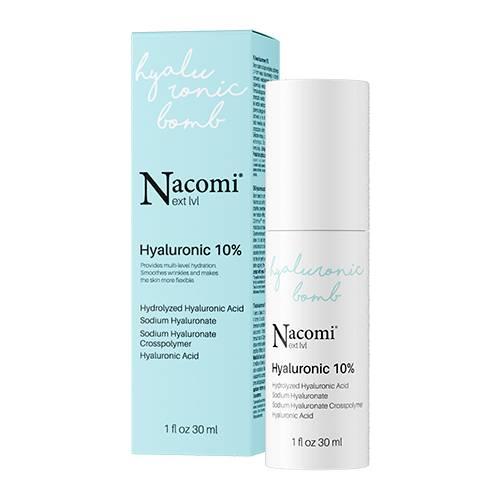 Miniaturka artykułu - NACOMI Next Level Kwas Hialuronowy 10% Serum do twarzy, 30ml