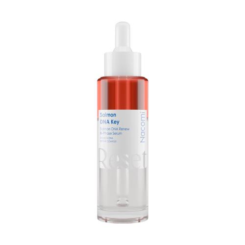 Miniaturka artykułu - Nacomi Reset Salmon DNA Key Repair Bi-Phase Dwufazowe serum naprawcze do twarzy, 40 ml