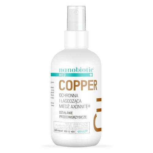 Miniaturka artykułu - NANOBIOTIC COPPER spray, 150 ml USZKODZONE / BRAK PLASTIKOWEGO KORKA