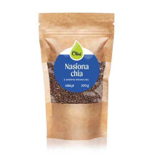 Miniaturka artykułu - Olini Nasiona chia, 200 g