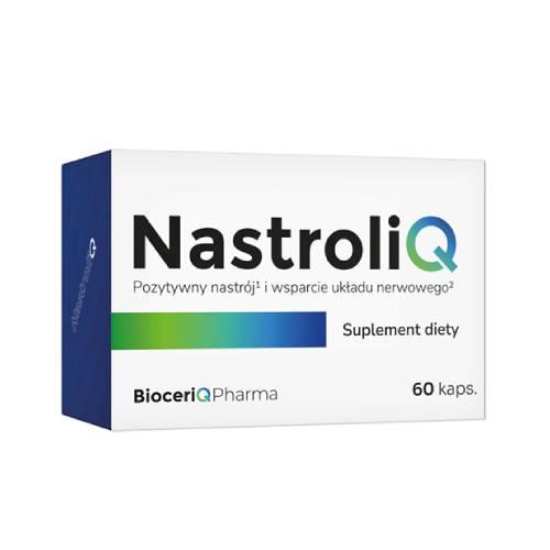 Miniaturka artykułu - BioceriQ Pharma NastroliQ, 60 kaps.