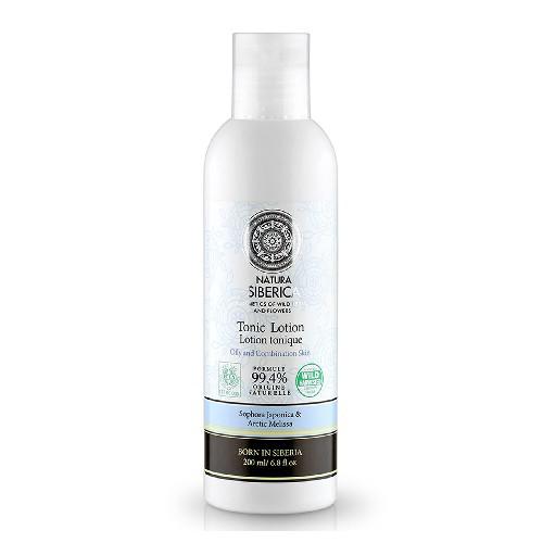 Miniaturka artykułu - Natura Siberica Emulsja tonizująca sk&oacute;rę twarzy, 200 ml