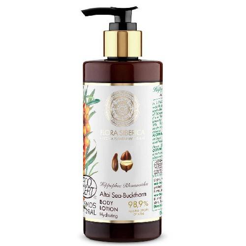 Miniaturka artykułu - Natura Siberica Flora Balsam do ciała nawilżający, 300 ml