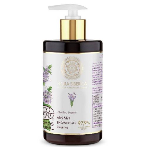 Miniaturka artykułu - Natura Siberica Flora Żel pod Prysznic Energetyzujący, 480 ml 