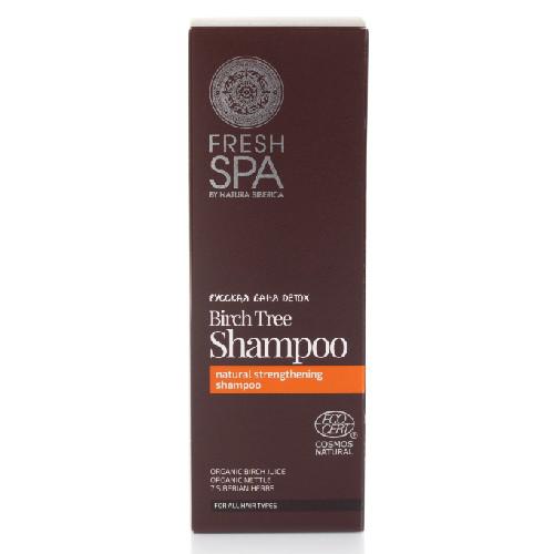 Miniaturka artykułu - Natura Siberica FRESH SPA Szampon do włos&oacute;w wzmacniający Biała Brzoza, 300 ml