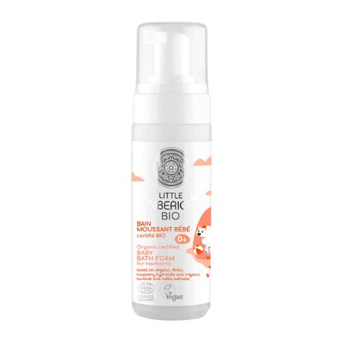 Miniaturka artykułu - NATURA SIBERICA Little Siberica Bio Pianka do mycia dla dzieci na bazie organicznego hydrolatu z Maliny Arktycznej 0+ 160ml