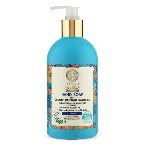 Miniaturka artykułu - Natura Siberica Wegańskie nawadniające mydło do rąk, 500ml