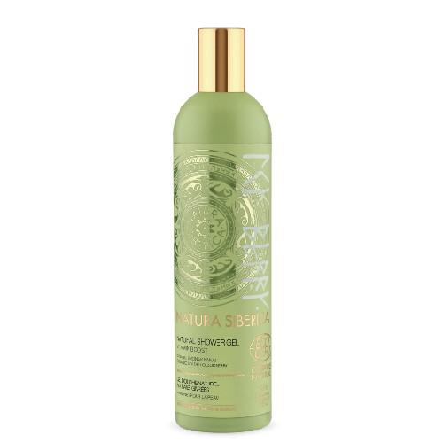 Miniaturka artykułu - Natura Siberica Żel pod prysznic Mroźna Jagoda, 400 ml