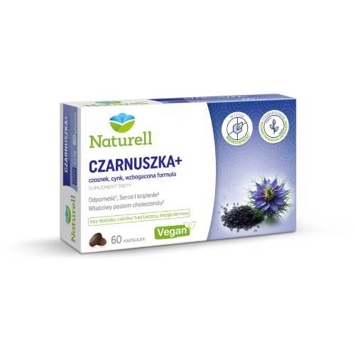 Miniaturka artykułu - Naturell Czarnuszka+, 60 kaps.