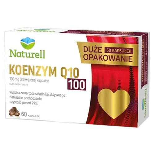 Miniaturka artykułu - Naturell Koenzym Q10 100, 60 kapsułek