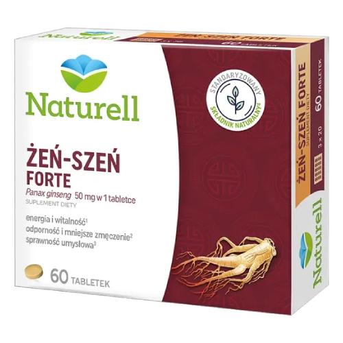Miniaturka artykułu - Naturell Żeń-szeń Forte, 60 tabl.