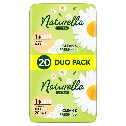 Miniaturka artykułu - NATURELLA Ultra Normal Duo Podpaski, 20szt.