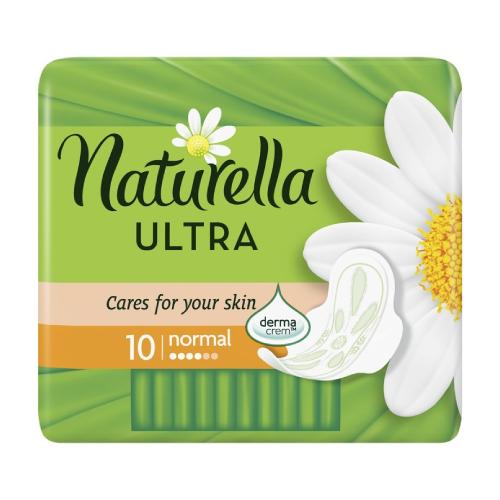 Miniaturka artykułu - NATURELLA ULTRA Normal Podpaski ze skrzydełkami, 10 sztuk