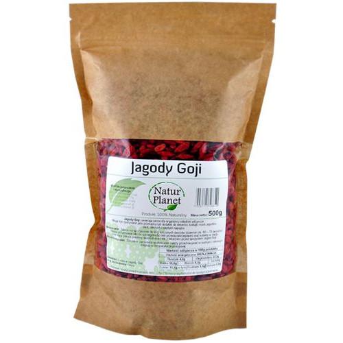 Miniaturka artykułu - NATURPLANET Jagody Goji suszone, 500g