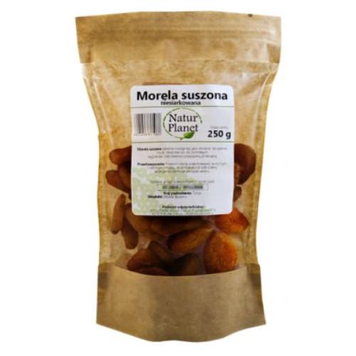 Miniaturka artykułu - NaturPlanet Morela suszona ciemna, 250g