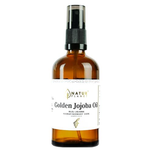 Miniaturka artykułu - NaturPlanet Olej Jojoba 100%, 100 ml