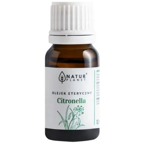 Miniaturka artykułu - NaturPlanet Olejek z Citronelli, 10 ml