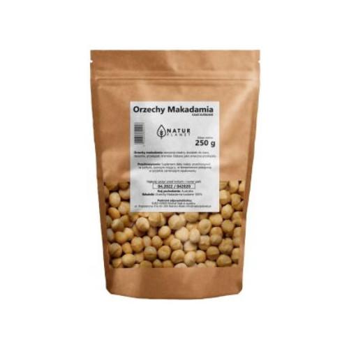 Miniaturka artykułu - NATURPLANET Orzechy Makadamia, 250g
