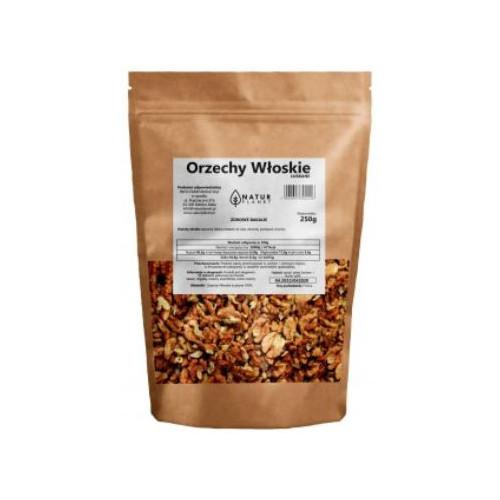 Miniaturka artykułu - NATURPLANET Orzechy włoskie łuskane, 250g