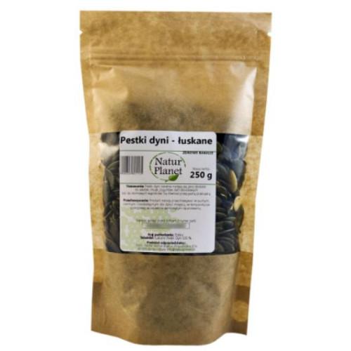 Miniaturka artykułu - NATURPLANET Pestki dyni łuskane, 250g