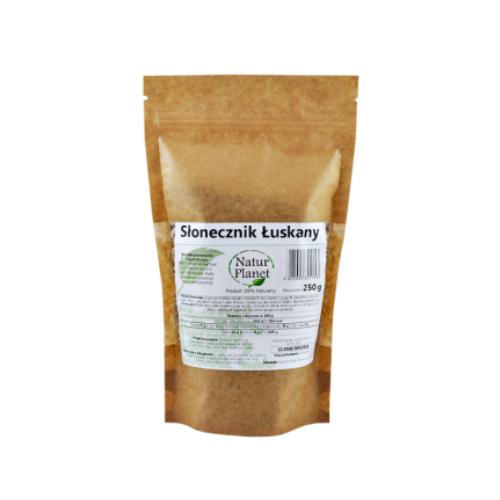 Miniaturka artykułu - NaturPlanet Słonecznik Łuskany, 250g