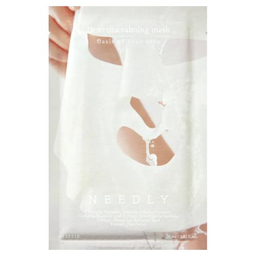 Miniaturka artykułu - Needly Desertica Calming Mask Koreańska maska do twarzy w płachcie, 26 ml