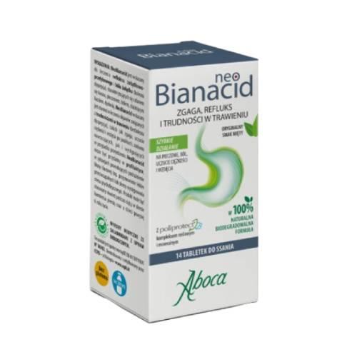 Miniaturka artykułu - NeoBianacid Nadkwaśność i Refluks - 14tabl.